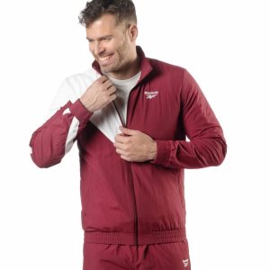 Reebok Classic Vector Tracktop Sweatshirt Herren - Bordeaux - DE 724-YAT